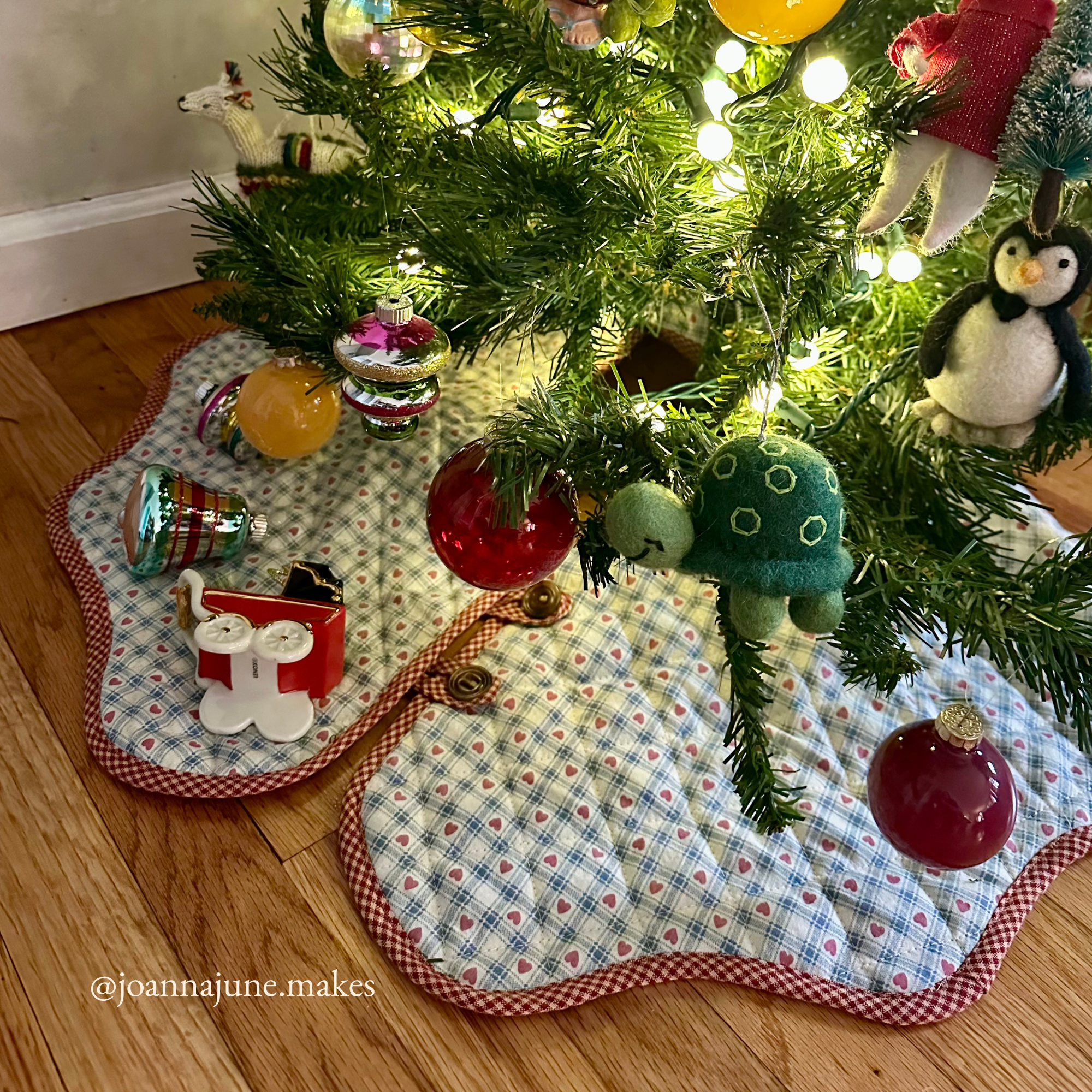 Connie Christmas Tree Skirt Sewing Pattern