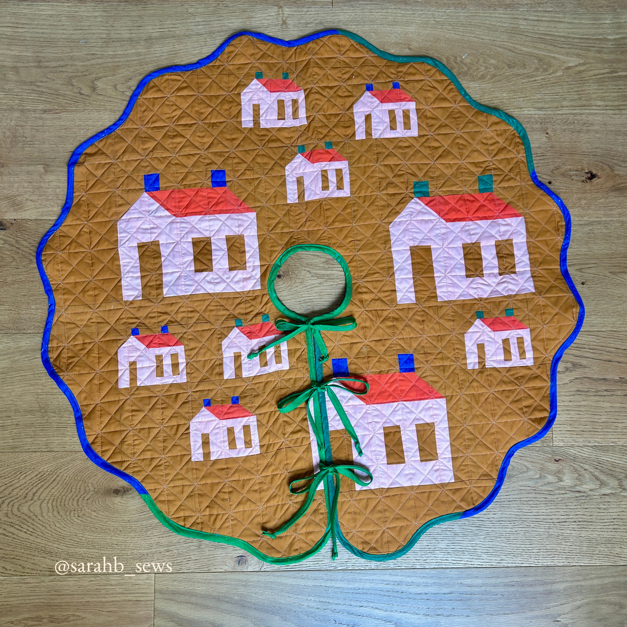 Connie Christmas Tree Skirt Sewing Pattern