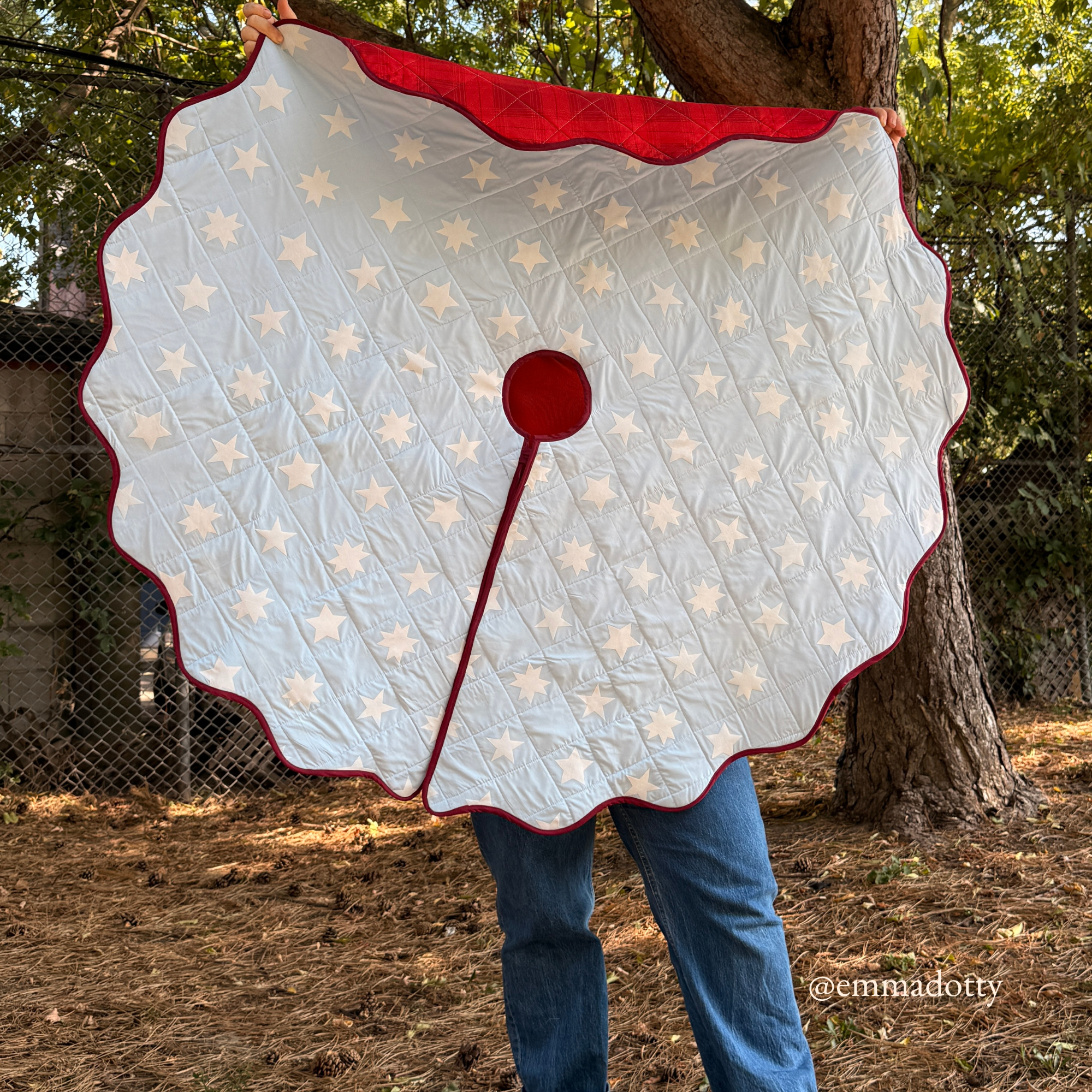 Connie Christmas Tree Skirt Sewing Pattern