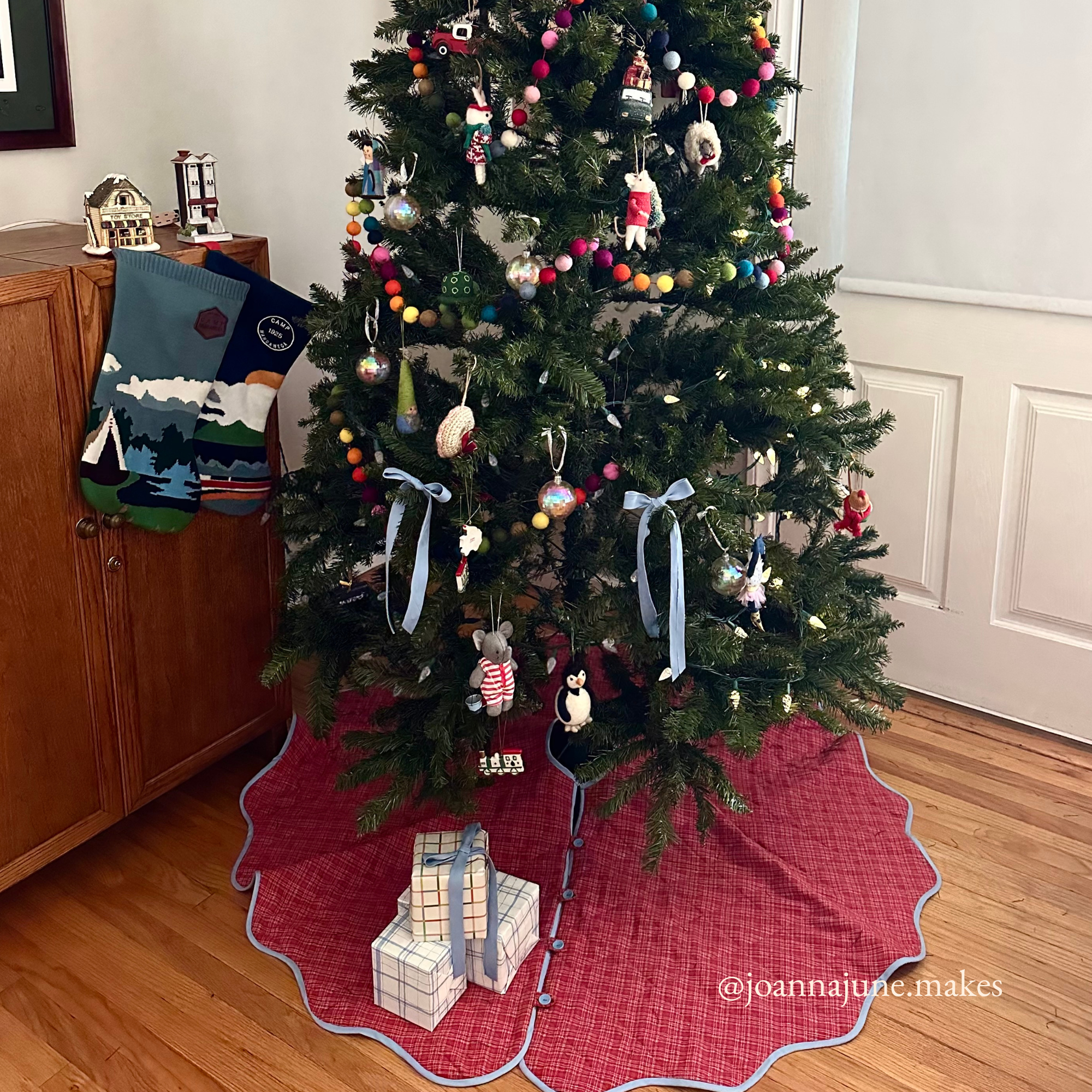 Connie Christmas Tree Skirt Sewing Pattern