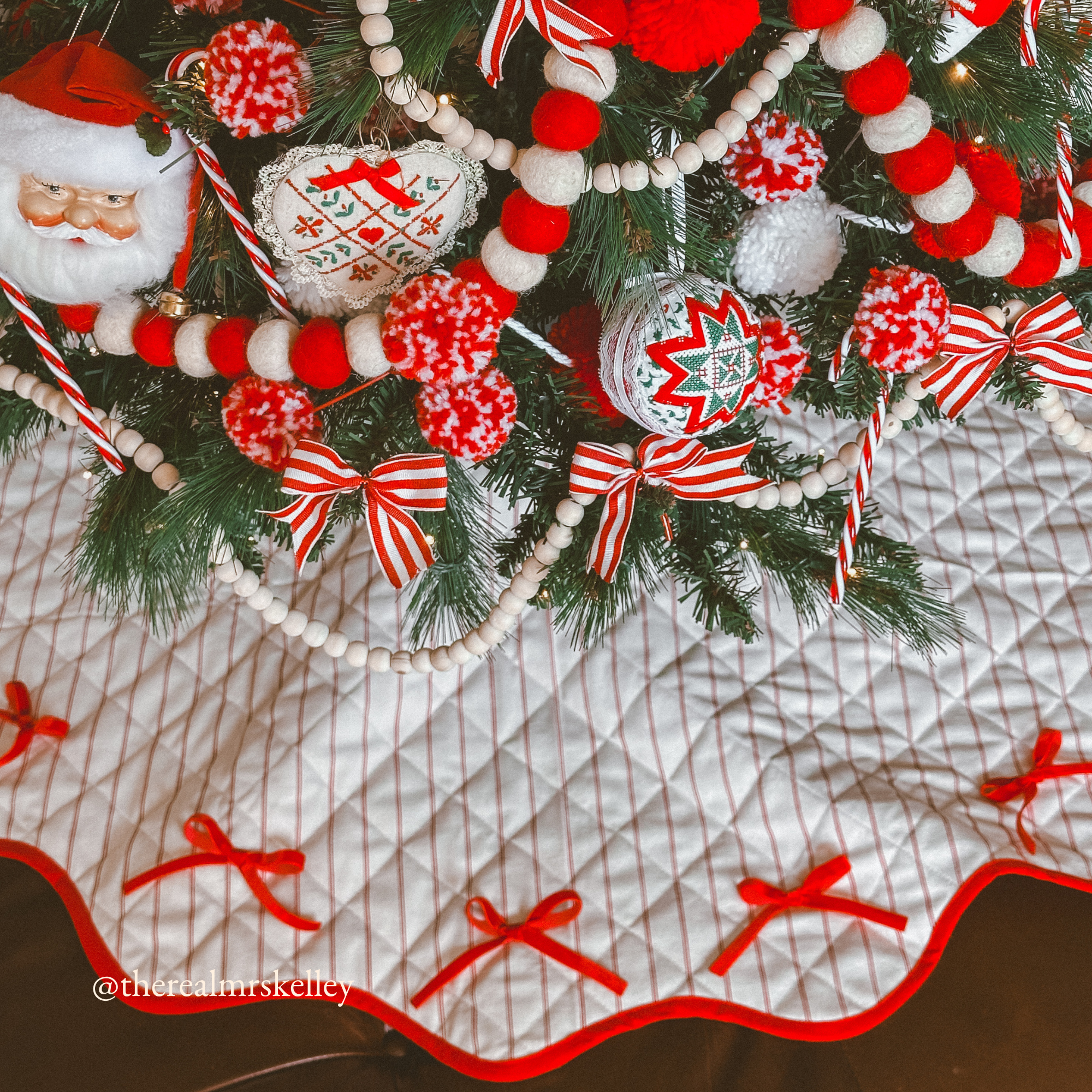 Connie Christmas Tree Skirt Sewing Pattern