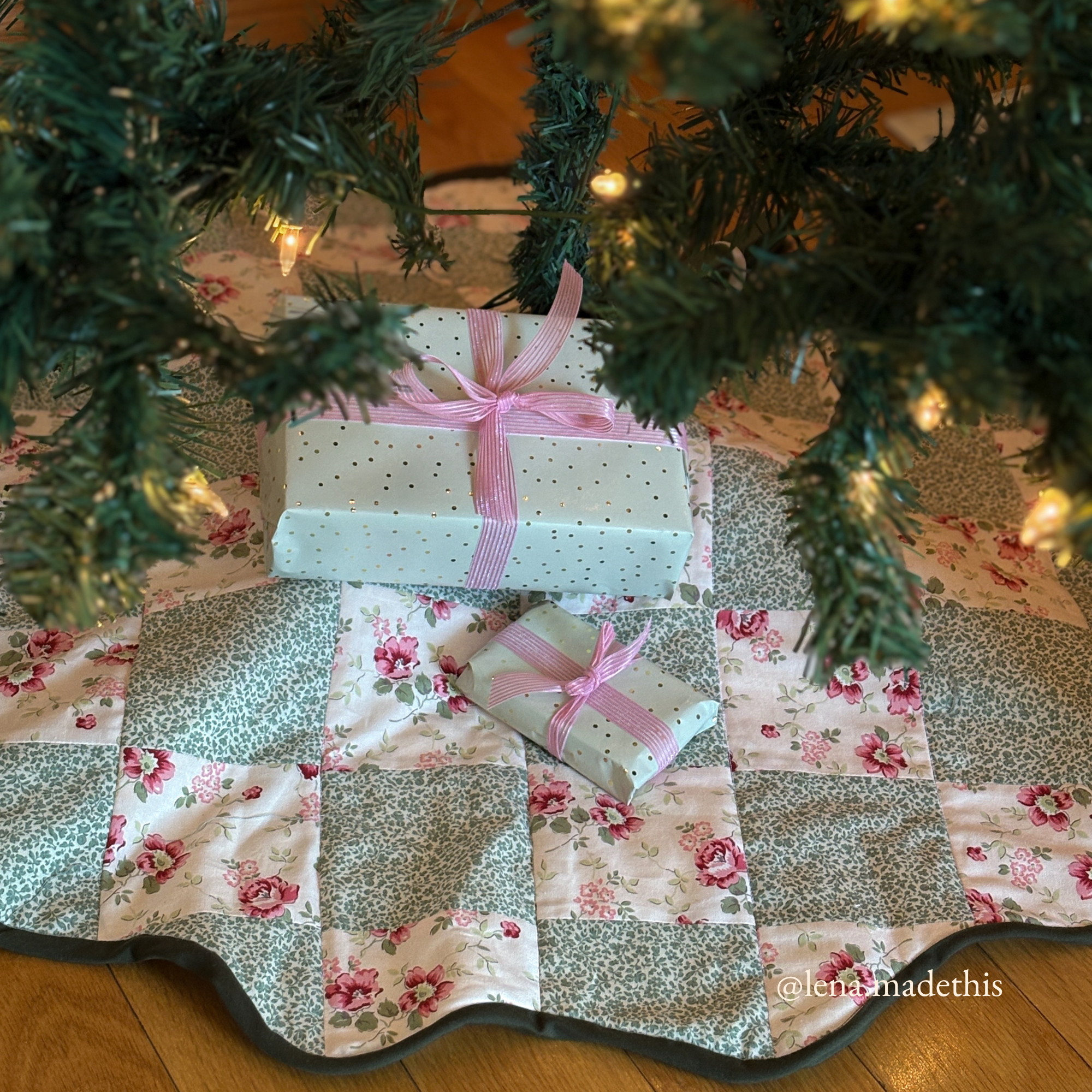 Connie Christmas Tree Skirt Sewing Pattern