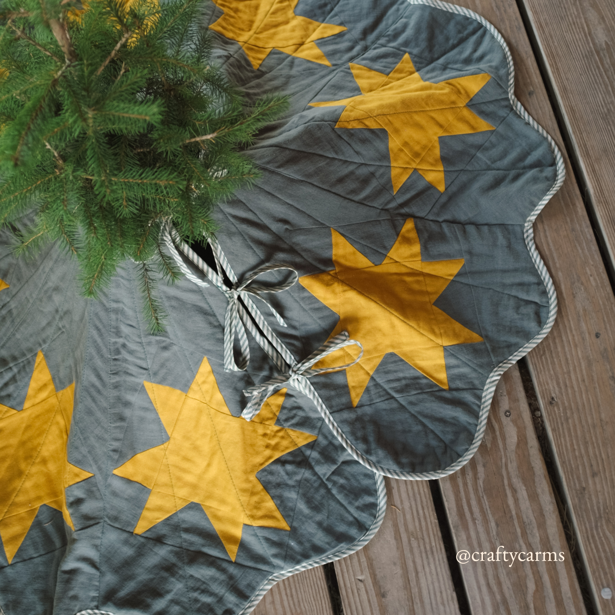 Connie Christmas Tree Skirt Sewing Pattern