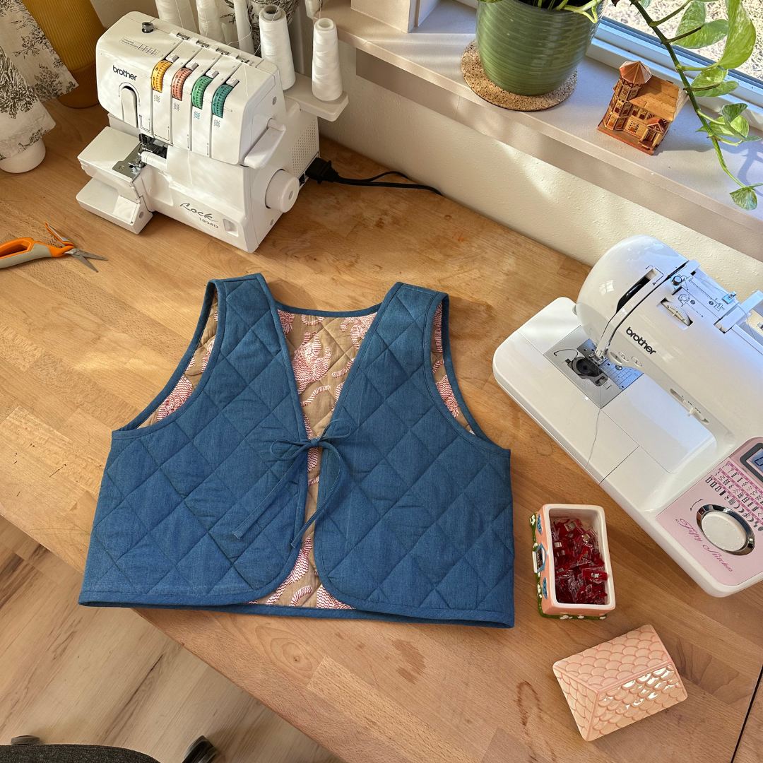 Ruby Vest Sewing Pattern