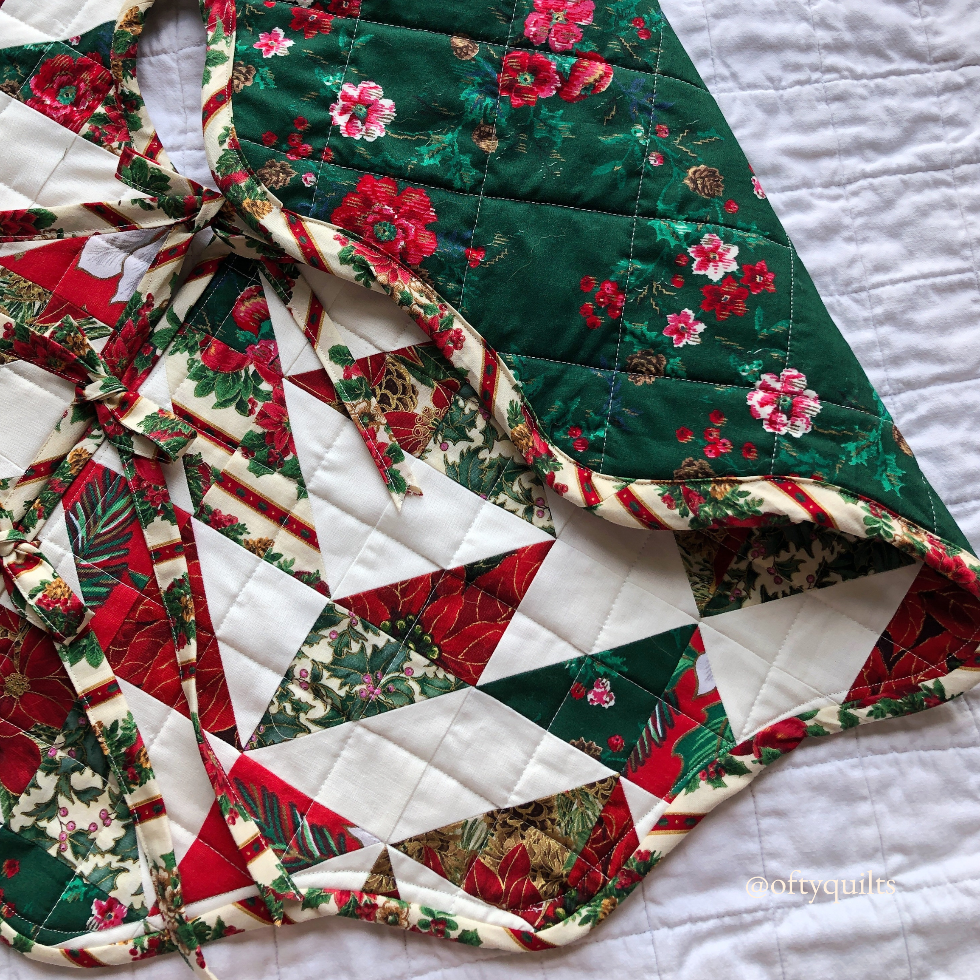 Connie Christmas Tree Skirt Sewing Pattern