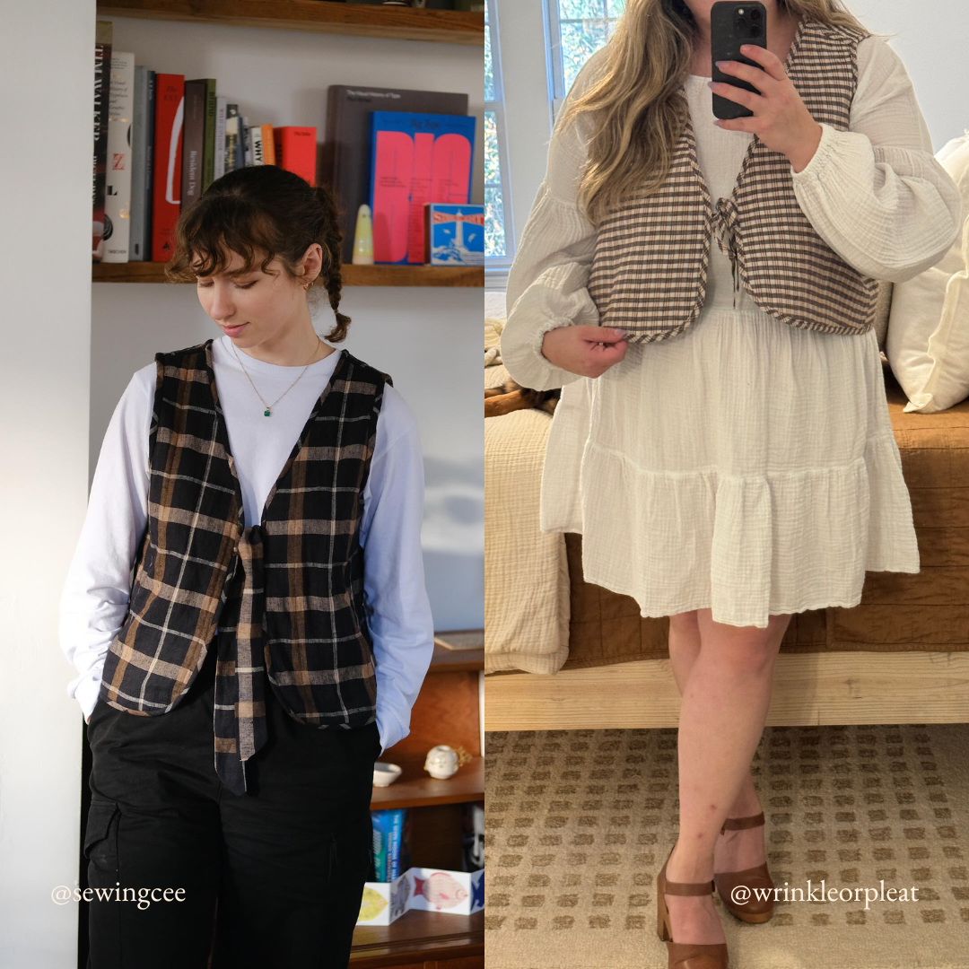 Ruby Vest Sewing Pattern – Syd Graham Patterns