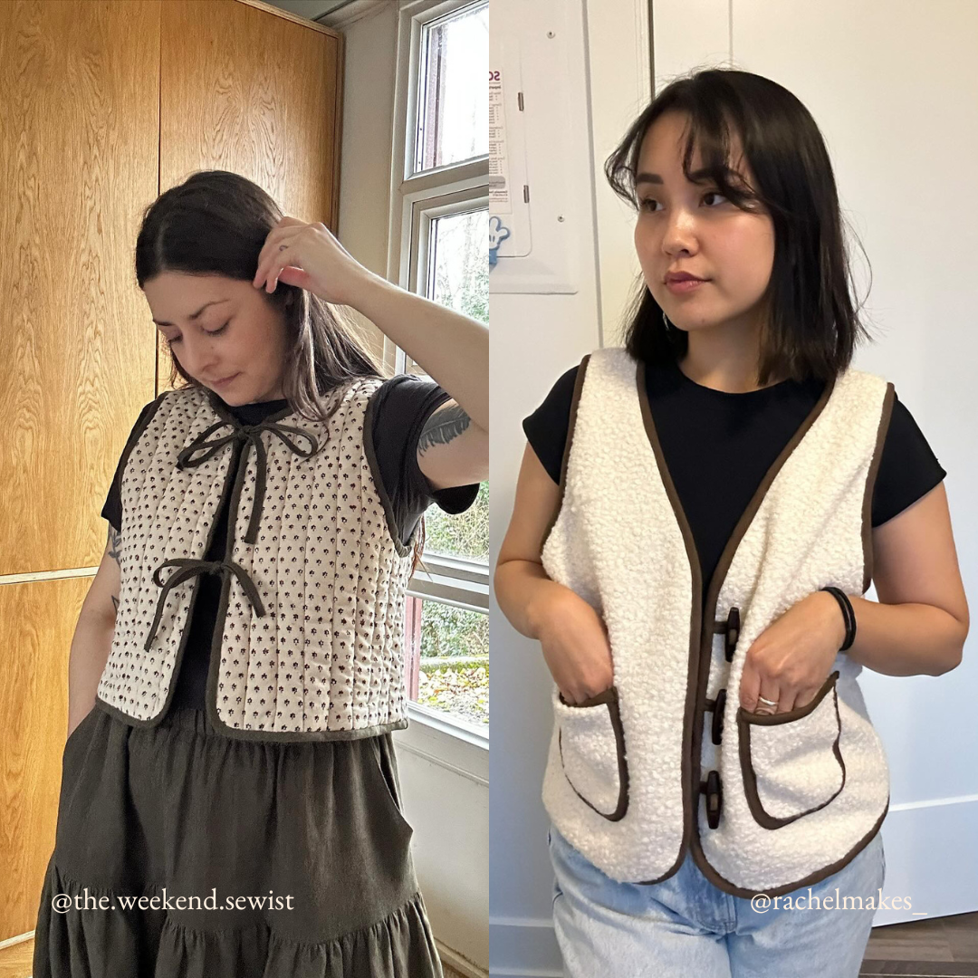 Ruby Vest Sewing Pattern