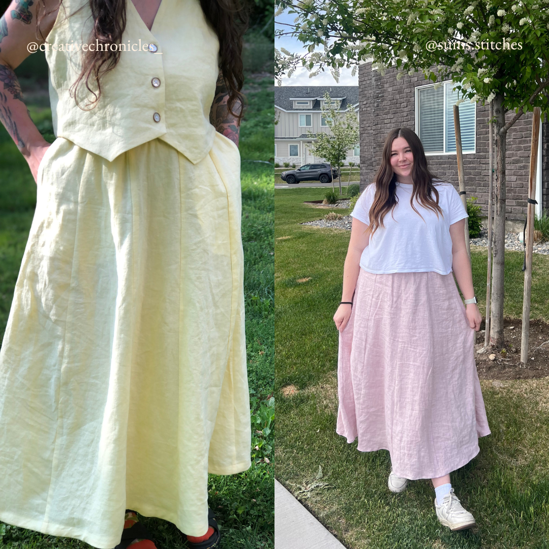 Saundra Skirt Sewing Pattern