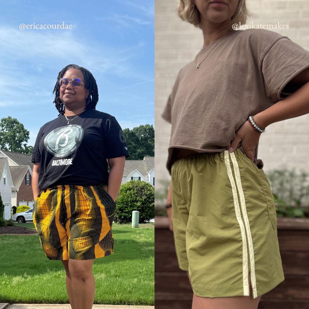 Avenue Shorts Sewing Pattern