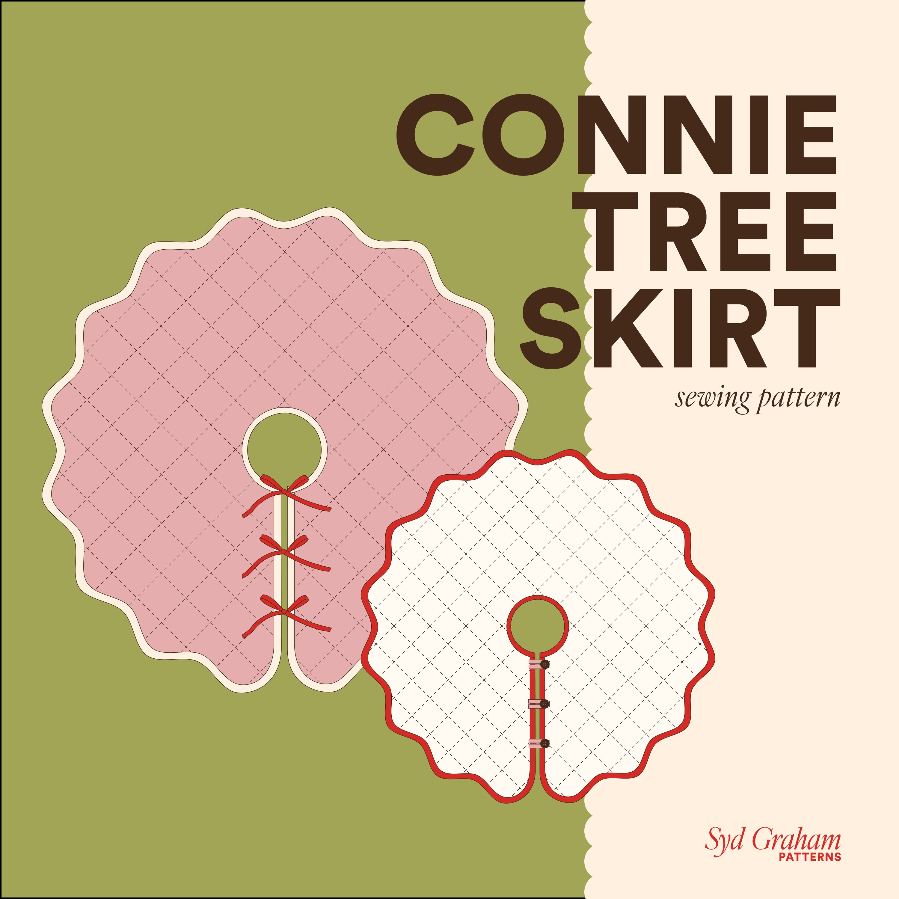 Connie Tree Skirt Sewing Pattern